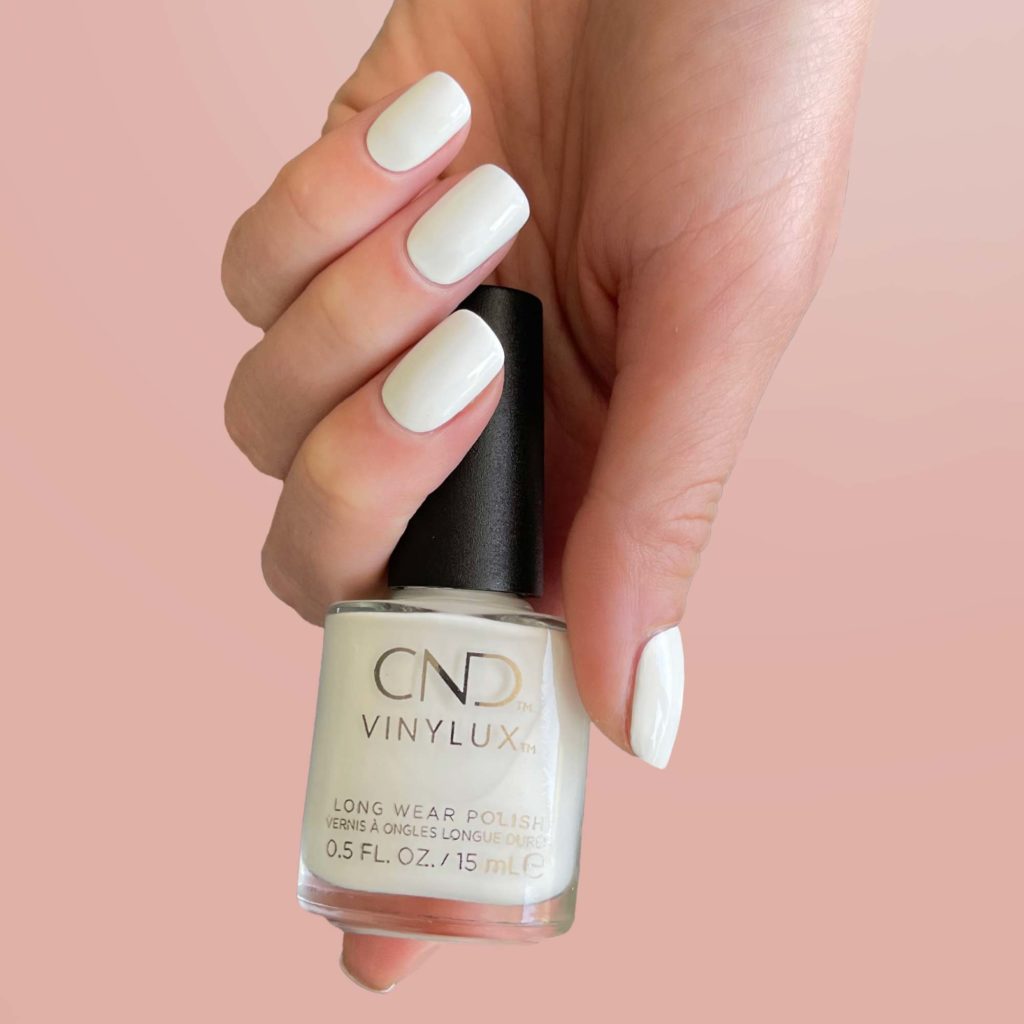 CND Vinylux Nagellack Cream Puff – Helles Weiß, Wochenhaltbarkeit, 15 Ml